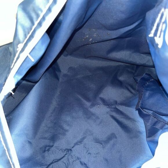 Vintage Illinois Bell Men's Duffel Bag‎ Medium Size Blue White Weekenders Travel - Picture 5 of 9